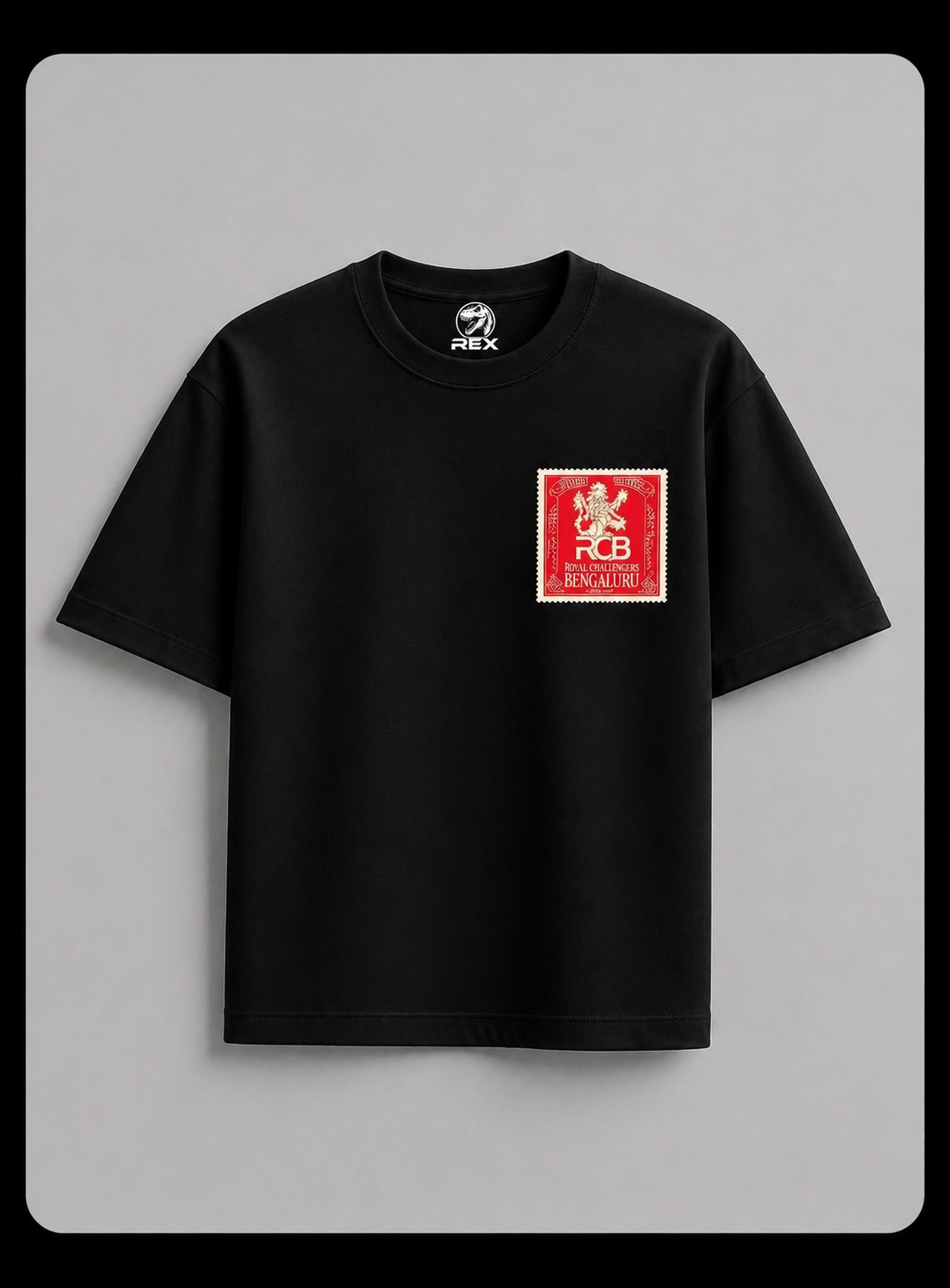 RCB Virat Kohli Printed Oversized Tshirt