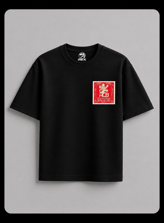 RCB Virat Kohli Printed Oversized Tshirt