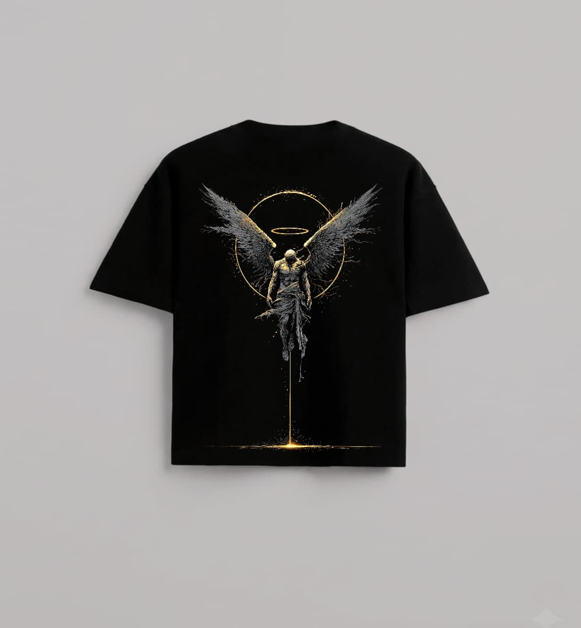 The Sovereign Angel printed oversized T shirt