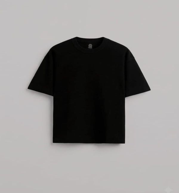 Oversized solid T shirt