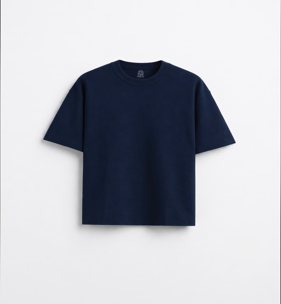 Oversized Premium T-Shirt – Navy Blue