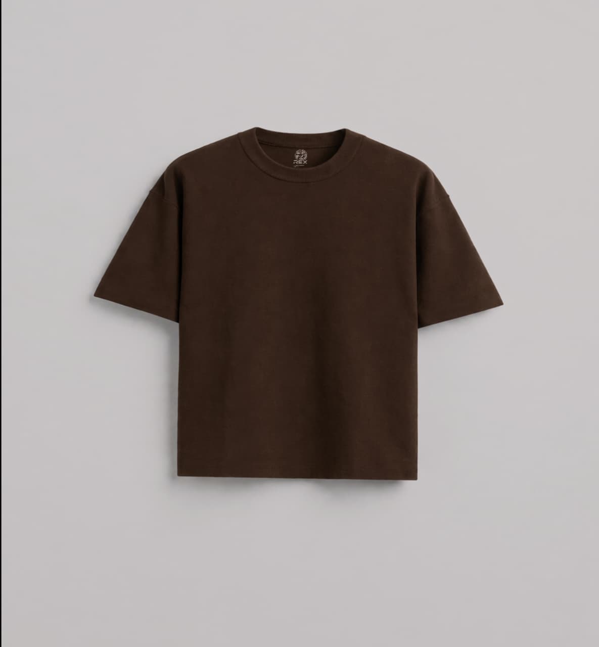 Oversized Premium T-Shirt – Brown