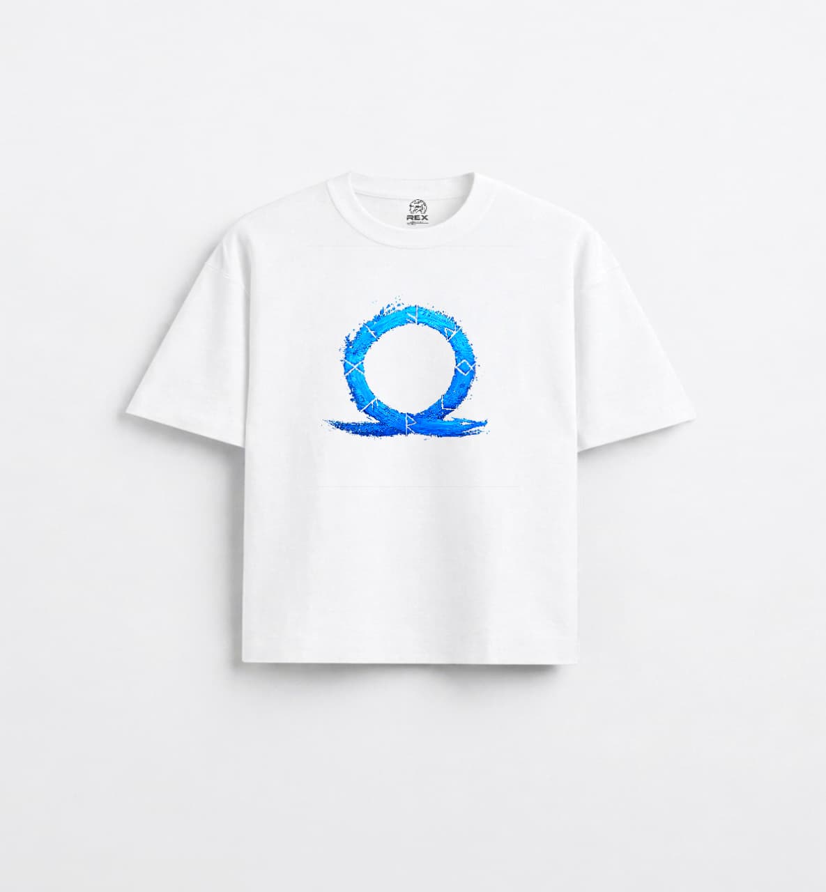 God Of War printed Oversized T shirt