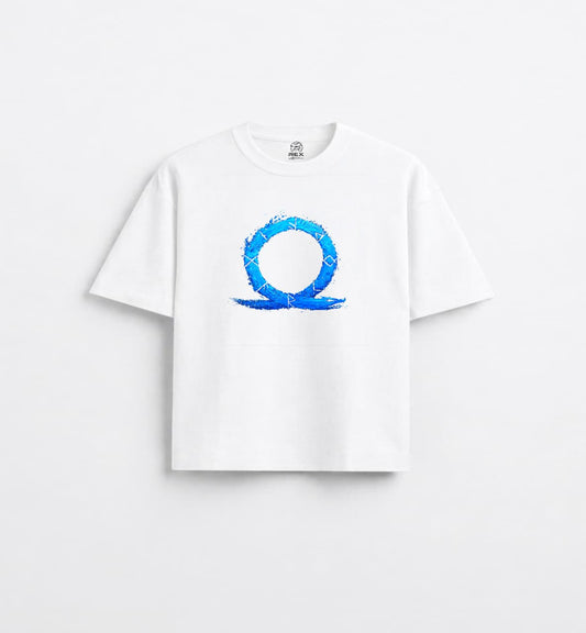 God Of War printed Oversized T shirt