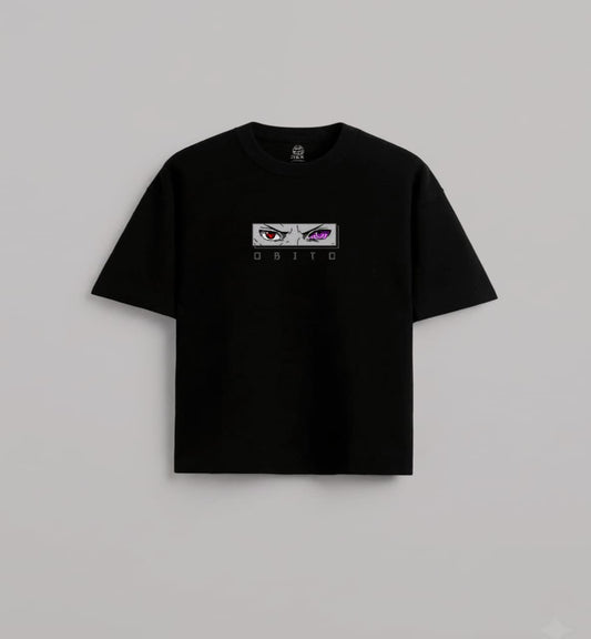 Obito anime printed oversized Tshirt