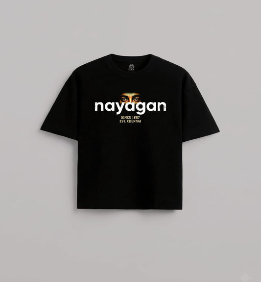 Nayagan Printed Oversized T shirt