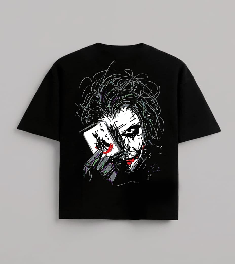 Joker Printed Oversized T shirt