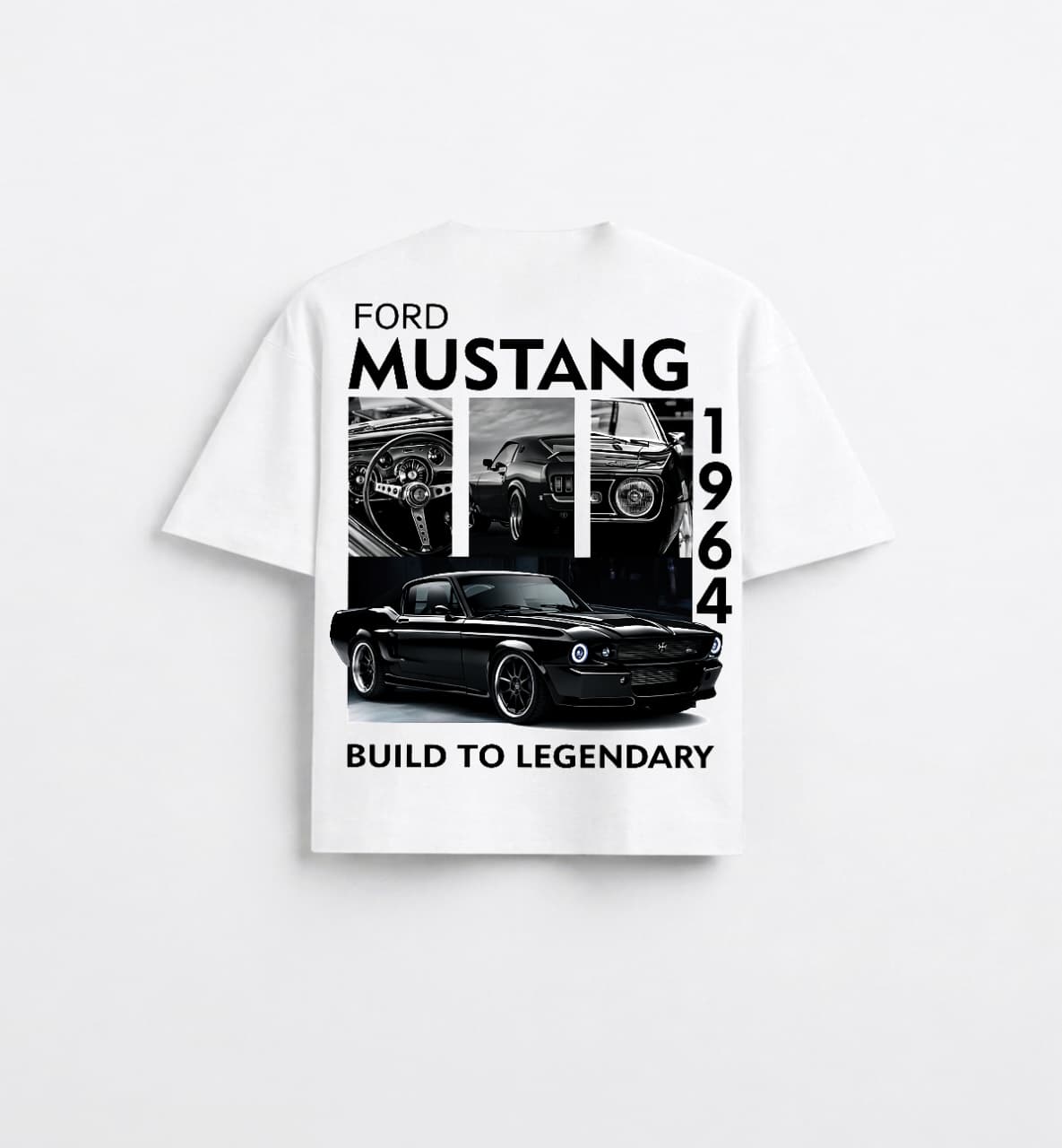 Ford Mustang Printed oversized Tshirt