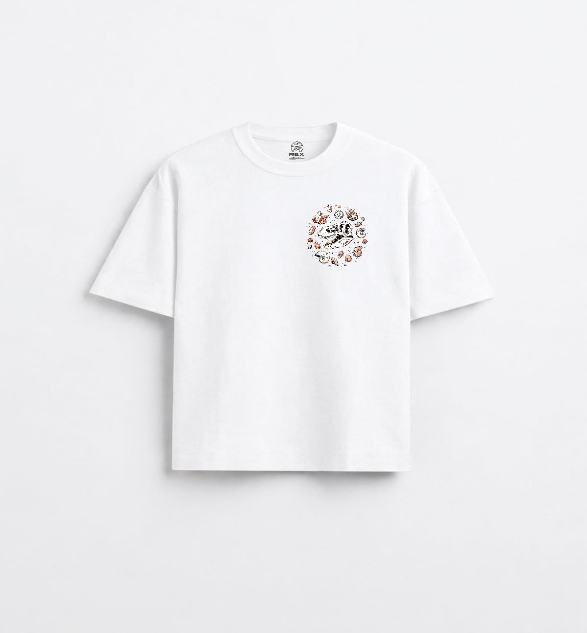 Dino printed oversized Tshirt