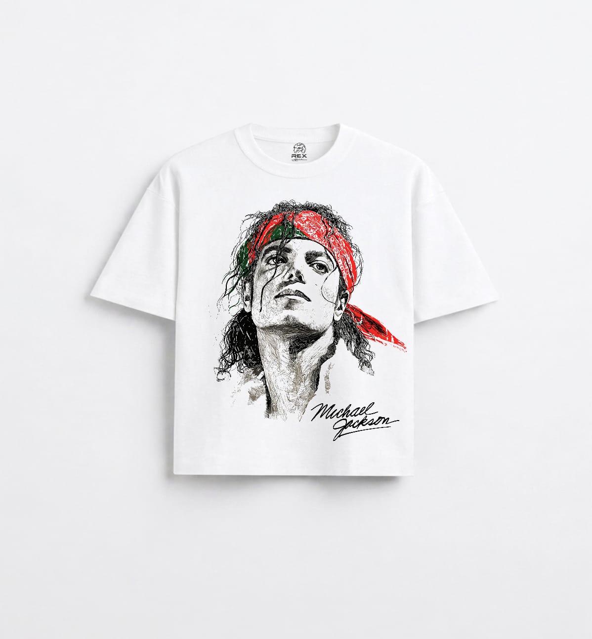 Micheal Printed oversized Tshirt