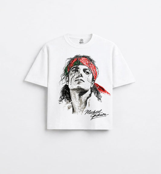 Micheal Printed oversized Tshirt